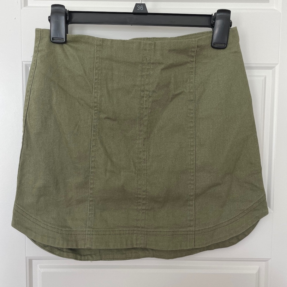 Altar’d State chino mini skirt